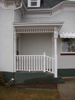 ornate porch