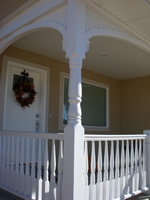 ornate porch