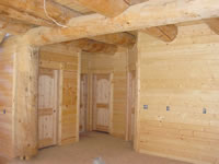 doorways with tongue and groove walls
