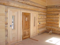 Handcrafted entryway